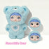 Mckkymi Nommi 1PC, (1 7 Plush Blind Box, Kawaii Cute Series Stuffed Blind Box Doll Kawaii Mystery Plush Toys