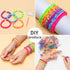 24 6+ XKDOUS Colors Rubber Band Bracelet Kit, Bracelet Making Kit for Art and Craft, Rubberband Bracelets kit for Kids