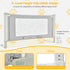 70'' BABY JOY Bed Rails for Toddlers, Extra Long, Height Adjustable Kids Rail Guard w/Double Safety Lock