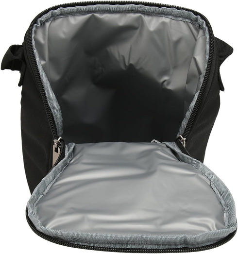 Insulated Leakproof Baby Bottle Bag with Detachable Hook - Black