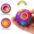 Vdealen Magic Rainbow Puzzle Ball, Fidget Toy for Boys & Girls, Brain Teaser for Birthday Party, Easter, Christmas