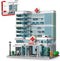 City Hospital Toy Building Set with LED Lighting, Compatible with Lego, Modular Architecture Set for Adults