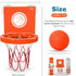 Bath Toys - Bathtub Basketball Hoop for Kids, Mold Free with 3 Strong Suction Cups and 4 Soft Balls - Fun Bath Toys