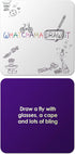 WatchamaDrawit Fast Action Drawing Game by The Imagineering Company - Family Fun for Kids and Adults