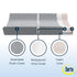 Serta Perfect Sleeper Changing Pad with Plush Cover Set, Grey