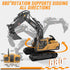 3 1 14 3-12 2.4GHz 6 7 8 9 10 kolegend in Remote Control Excavator Toy Channel RC Excavator Toy for Boys