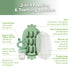 Haakaa Baby Fruit Food Feeder & Silicone Freezer Nibble Tray Combo - Breastmilk Popsicle Mold for Baby Cooling Relief