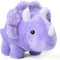 BenBen 13” Dinosaur Stuffed Animal, Cute Triceratops Plush Toys for Kids, Purple Baby Shower Birthday Gifts