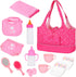 ECORELF Baby Doll Accessorie, 13 Pcs Doll Stuff Acessories Storage Diaper Bag