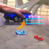 Inertia Drift Car Toy for Kids 3-6 Years, 2 Pack Push Go Friction Powered Stunt Cars, Gifts for Boys and Girls