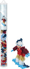 PLUS PLUS - Snowboarder - 70 Piece Construction Building Toy, Interlocking Puzzle Blocks for Kids