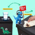 Box,150L Lid,40"x14"x16" Extra Large Toy Sturdy Dinosaur Collapsible Storage with Kids Storage Organizer,Chest Bin