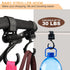 3 Pcs Walker Hook Hanging, 360° Rotation Baby Stroller Wheelchair Hanger Clip for Diaper Bags and Mommy Organizers