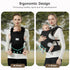 7-30lbs, MISSWISDOM Baby Carrier Newborn to Toddler, Easy Adjustable Toddler Carrier for Baby Holder Wrap Carrier