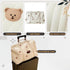RSENFREMIOR Mommy,Bear Diaper bag Tote,Large Hospital Bag for Baby Stroller Storage Bag