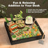 56 Dreamon Zen Sand Garden for Desk - Vegetable Gardening Themed Sand Tray Therapy Kit with Accessories & Encouragement