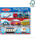 Melissa & Doug Wooden Chunky Puzzle - Vehicles Plane, Train, Cars, Boats (9 pcs)
