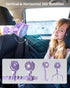 Baby Stroller Fan, Rechargeable Portable Fan with 2000 mAh Battery, 3 Wind Speeds, 360-Degree Rotation, Safe Mini Fan