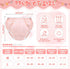 Cozypower 10 Pairs Waterproof Plastic Pants for Toddlers Reusable Plastic Diaper Covers Potty Training Underwear
