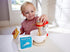Plaset| 3 Hape Wooden Mighty Mixer Kitchen Educational Pretend Play Baking Mixer Toy Kitchen for Preschoolers Ages