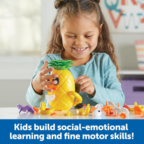Set Learning Resources Big Feelings Pineapple Deluxe - Fine Motor Toys, Social Emotional Skills Regulation Tools