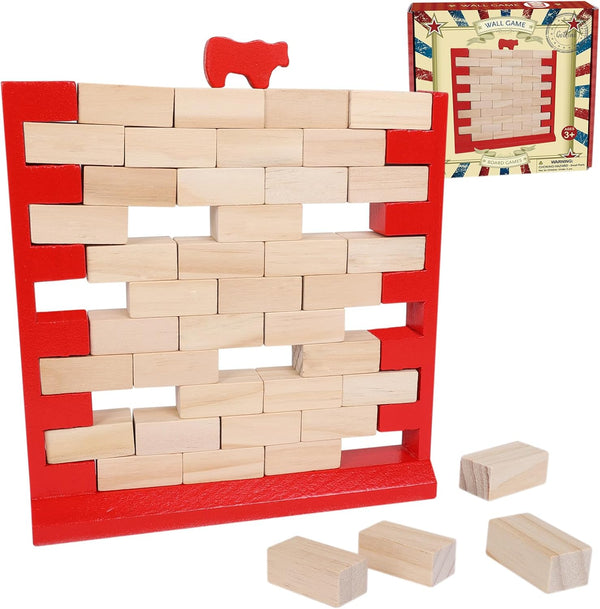 Brick Wall Game - Fun Family Game for Boys and Girls, Perfect for Indoor and Outdoor Parties