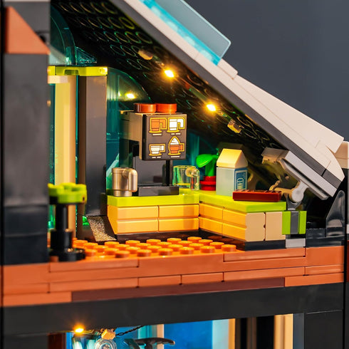 LED Lighting Kit for Lego City Ski and Climbing Center 60366 - Lights Only, Basic Version