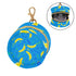 Banana Round Pacifier Storage Case with Zipper, Portable Pacifier Case for Travel, Diaper Bag & Purse, Pacifier
