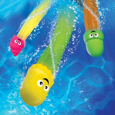 BANZAI 6 Piece Aqua Dive Sea Pals Water/Pool Toy Dive Set