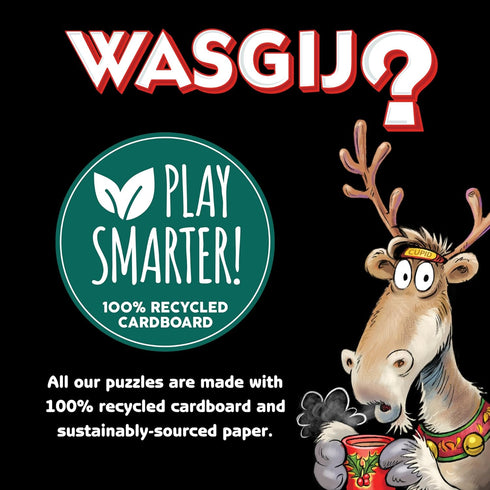 24 54 -100% Wasgij Christmas Advent Calendar, Look Out Below! - Days of Puzzles, Don't Puzzle What You See