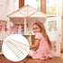 Veemoon 2pcs House Railing Furniture Props, Mini Decors for Role-Play Model, Dollhouse Fairy Handrail Models