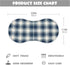 FLildon 1PC Muslin Burp Cloth for Baby Navy Plaid Super Absorbent Burping Cloths, Bibs for Newborn Boys Girls