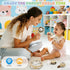 1-3: 6pcs Baby Musical Toys for Toddlers Montessori Kids Musical Instruments Infant Baby Teething Toy with Rattle