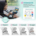 Pack Swanoo Universal Stroller Snack Tray with Phone Holder | Compatible with Nuna Mockingbird Bugaboo Uppababy |