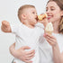 Feeding,3 Smily Mia Baby Fruit Food Feeder & Freezer Teether Combo, ICY Bite Ice Cream Teether for Baby Cooling Relief