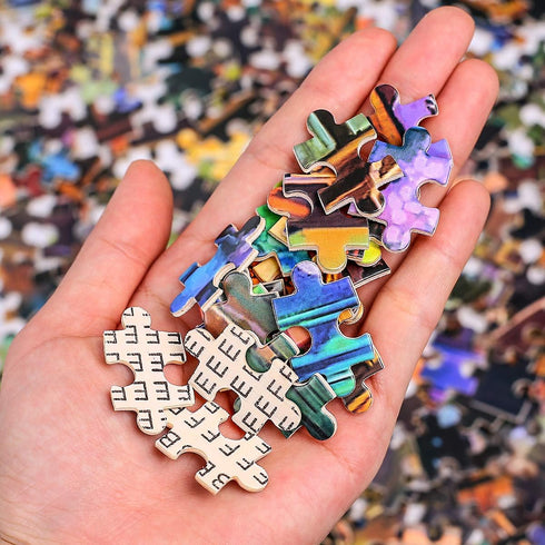 Ingooood 1000 Piece Jigsaw Puzzle for Adults - Fantasy Series Exhibition Bookstore_IG-1217