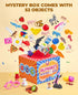 Mystery Alphabet Box for Kids - 52 PCS Letters Sorting Matching Game Activities, Fine Motor Learning Toys for Preschool