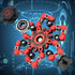 15PCS Dilabnba Easter Basket Gifts for Him Teen Boy, Fidget Spinner Transformable Chain DIY Robot Toys Party Favor