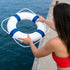 20 Inch 50cm Swimming / Pool Safety Life Preserver Throw Ring Buoy- Swim Foam Rings for Pool Wall Decoration