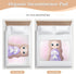 siphylline 52" 34" Cute Cartoon Girl Extra Large Resuable Changing Pad Covers Highly Absorbent Diaper Changing Pad
