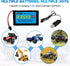 7.2V 2200mAh AA NiMH Battery with SM-2P Plug and USB Charging Cable for Huina 1550 550 RC Excavator, Car, Truck
