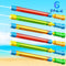 Water Gun - 16.5'' Super Soaker Blaster Squirt Gun for Kids, 6 PCS Water Game Toys for Summer Outdoor Fun