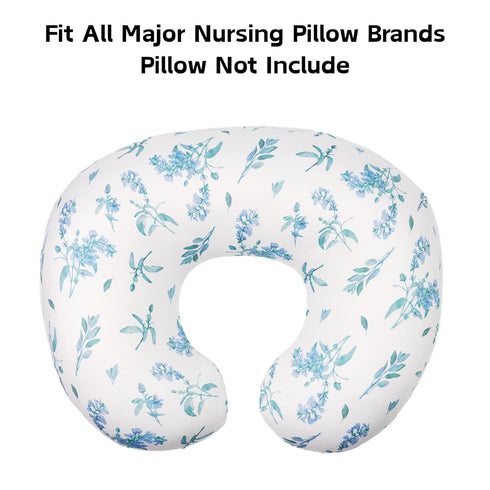 22.5"x18" Nursing Pillow Cover,Ultra-Soft Stretchy Removable Slipcover for Breastfeeding Pillows for Baby Boys