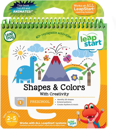 LeapFrog LeapStart Preschool Activity Book - Shapes, Colors, and Creativity