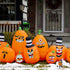 60 Pack Halloween Pumpkin Decorating Stickers, 16 Sheets Cute Pumpkin Face Stickers in 30 Designs for Halloween Craft