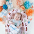 4 Pcs Western Cowboy Bassinet Sheets, Soft Baby Sheet Set Fit Standard Bassinets 32 x 16 x 3 Inches