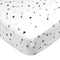American Baby Company 100% Natural Cotton Fitted Crib Sheet 52" x 28" - Soft, Hypoallergenic, Silver Black Arrow