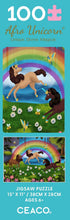 Ceaco April Showers - Afro Unicorn - 100 Piece Jigsaw Puzzle