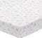 Lambs & Ivy Watercolor Pastel Rainbow 100% Cotton Baby Fitted Crib Sheet