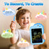 2 Pack 6.5 Inch 3 4 5 6 7 8 LCD Writing Tablet for Kids, Colorful Doodle Board Drawing Tablet, Educational Kid Toys